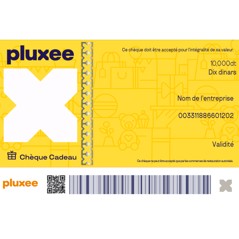Chèque Cadeau Pluxee